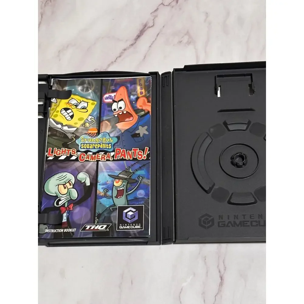 SpongeBob SquarePants: Lights, Camera, Pants (Nintendo GameCube, 2005) No Game